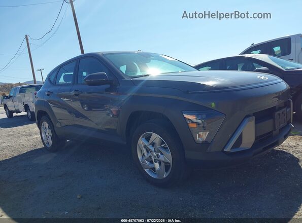 KM8HACAB4RU162541 2024 HYUNDAI KONA Gray Вид задньої частини салону
