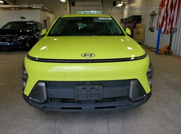 KM8HACAB7RU049957 2024 HYUNDAI KONA Green Front view