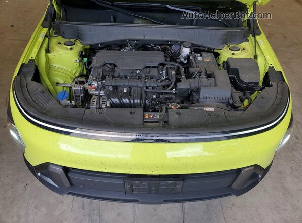 KM8HACAB7RU049957 2024 HYUNDAI KONA Green Engine compartment view