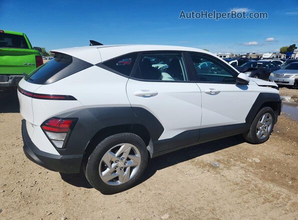 KM8HACAB7RU145166 2024 HYUNDAI KONA Белый Задняя правая четверть