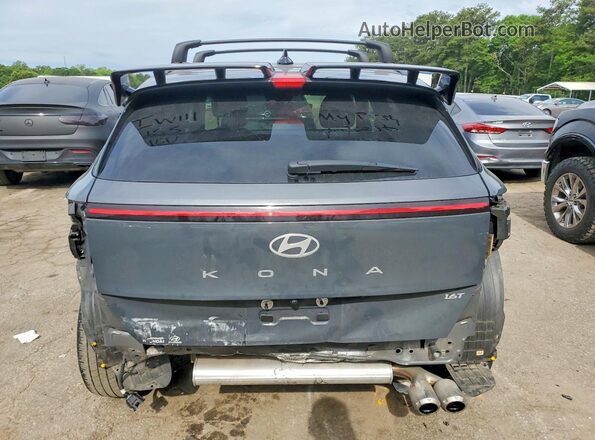 KM8HB3A30SU208202 2025 HYUNDAI KONA Charcoal Вид ззаду