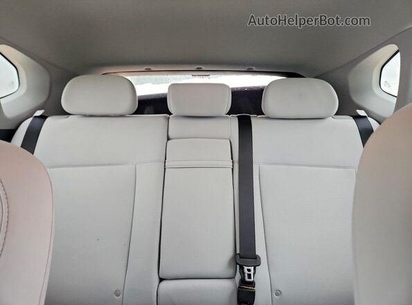KM8HB3A70SU033078 2025 HYUNDAI KONA Maroon უკანა სავარძლების ხედი