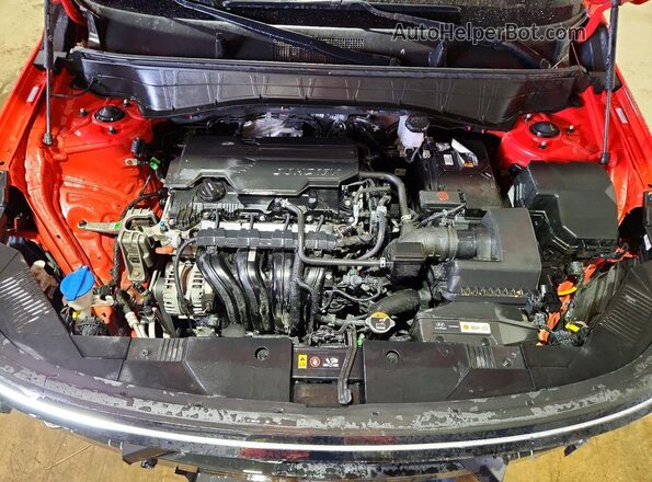 KM8HB3AB0RU118307 2024 HYUNDAI KONA Orange ძრავის განყოფილების ხედი