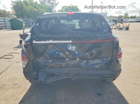 KM8HB3AB1SU336293 2025 HYUNDAI KONA Черный Вид сзади