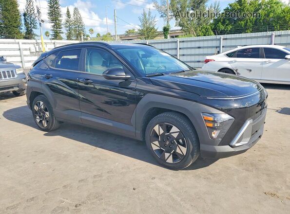 KM8HB3AB1SU336293 2025 HYUNDAI KONA Черный Передняя правая четверть