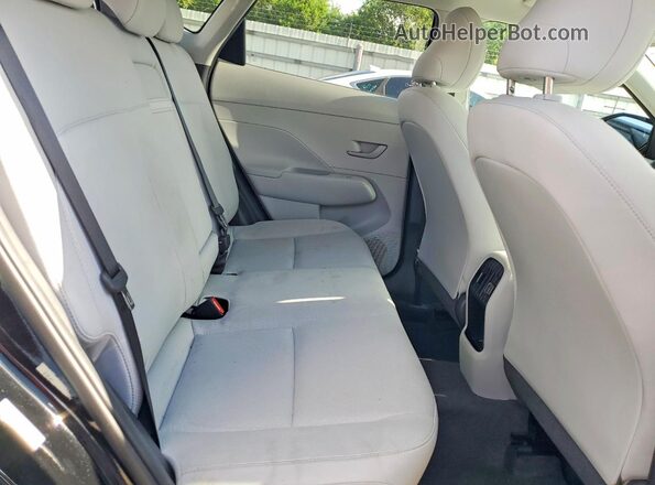 KM8HB3AB1SU336293 2025 HYUNDAI KONA Черный Вид задней части салона