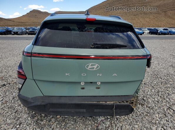 KM8HB3AB2RU095628 2024 HYUNDAI KONA Green უკანა ხედი