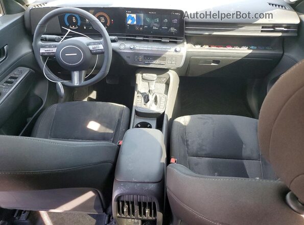 KM8HB3AB2RU140020 2024 HYUNDAI KONA Gray Widok deski rozdzielczej
