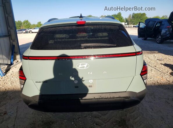 KM8HB3AB2RU171252 2024 HYUNDAI KONA Green Հետևի տեսք
