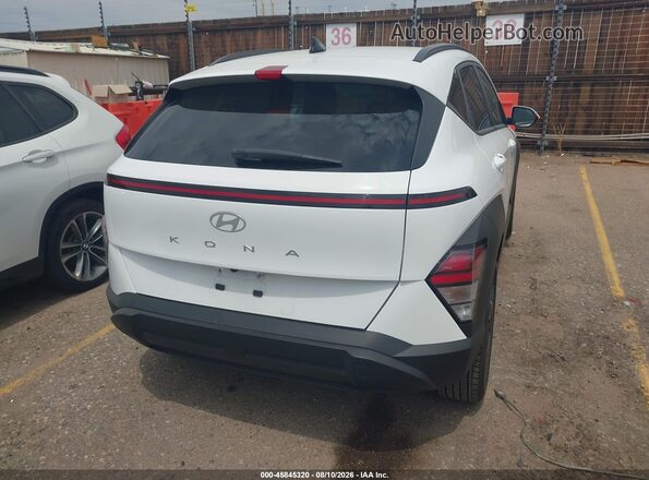 KM8HB3AB2SU207172 2025 HYUNDAI KONA White Rear right