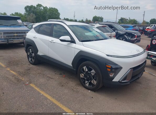 KM8HB3AB2SU207172 2025 HYUNDAI KONA White Rear interior view