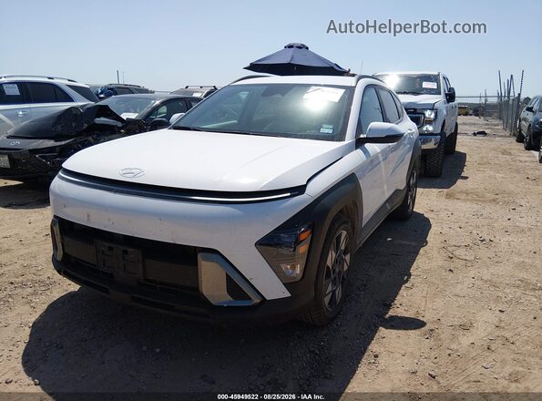 KM8HB3AB2SU273205 2025 HYUNDAI KONA White Передня ліва чверть
