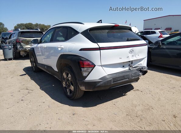 KM8HB3AB2SU273205 2025 HYUNDAI KONA White Задня ліва чверть