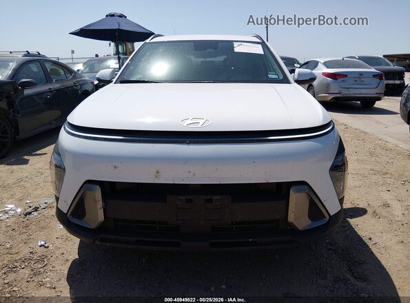 KM8HB3AB2SU273205 2025 HYUNDAI KONA White Вид щитка приладів