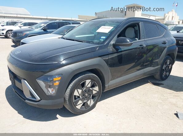 KM8HB3AB2SU322449 2025 HYUNDAI KONA Black Передня ліва чверть