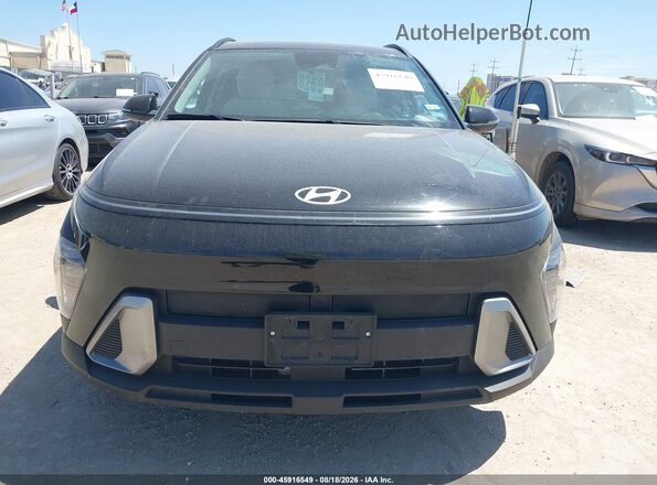 KM8HB3AB2SU322449 2025 HYUNDAI KONA Black Вид щитка приладів