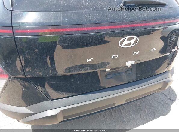 KM8HB3AB2SU322449 2025 HYUNDAI KONA Black Вид спереду