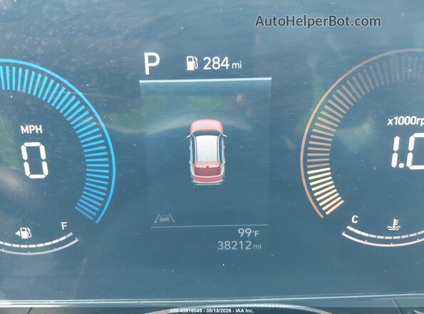 KM8HB3AB2SU322449 2025 HYUNDAI KONA Black Вид задніх сидінь