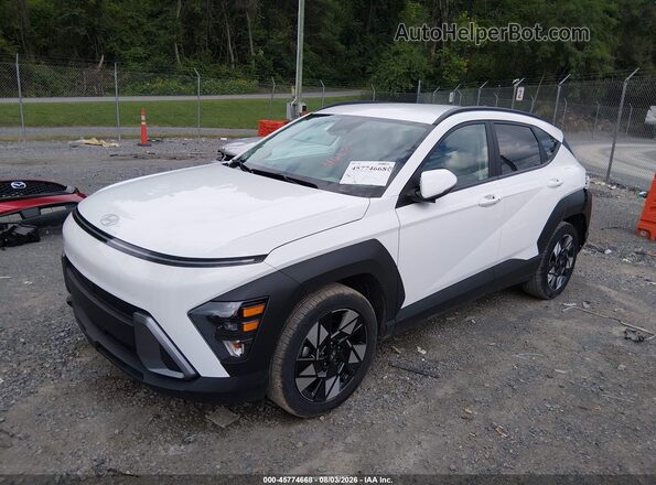 KM8HB3AB2SU334505 2025 HYUNDAI KONA White Передня ліва чверть