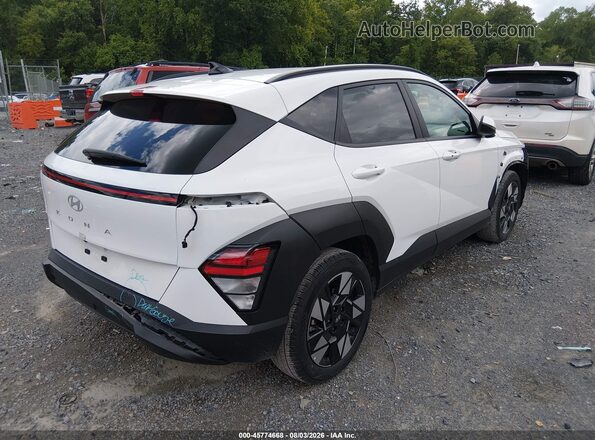 KM8HB3AB2SU334505 2025 HYUNDAI KONA White Задня права чверть