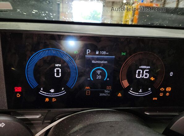 KM8HB3AB2SU334598 2025 HYUNDAI KONA Blue 
