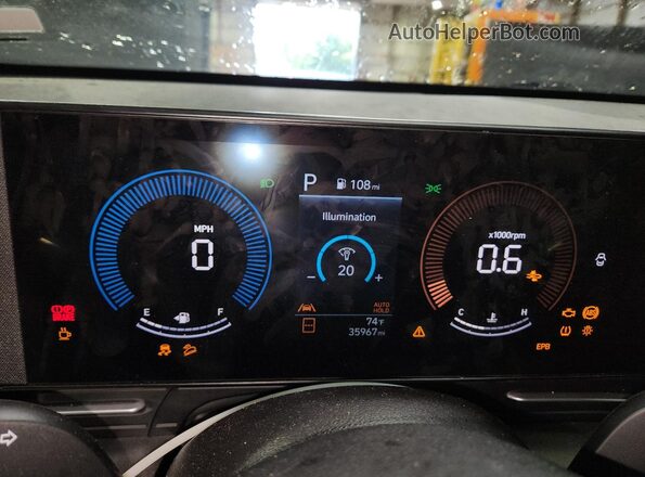KM8HB3AB2SU334598 2025 HYUNDAI KONA Blue 