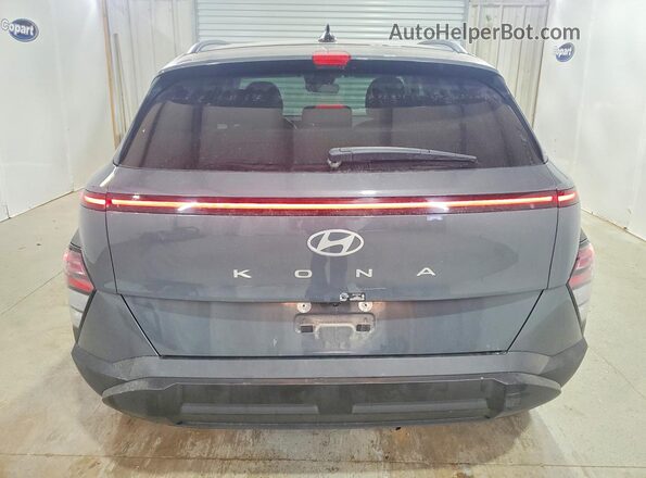 KM8HB3AB2SU339610 2025 HYUNDAI KONA Charcoal Vista trasera