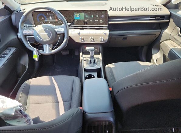 KM8HB3AB2TU457173 2026 HYUNDAI KONA Black წინა პანელის ხედი