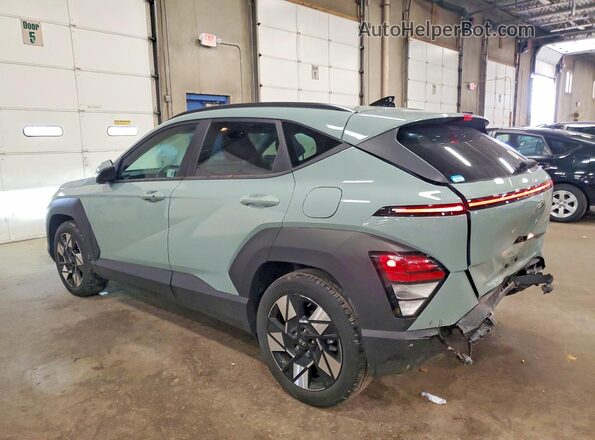 KM8HB3AB3RU053694 2024 HYUNDAI KONA Blue Trasero izquierdo
