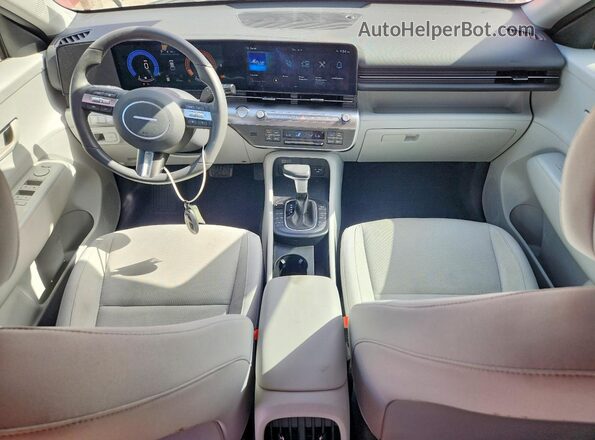 KM8HB3AB3RU150068 2024 HYUNDAI KONA Red Առջևի վահանակի տեսք