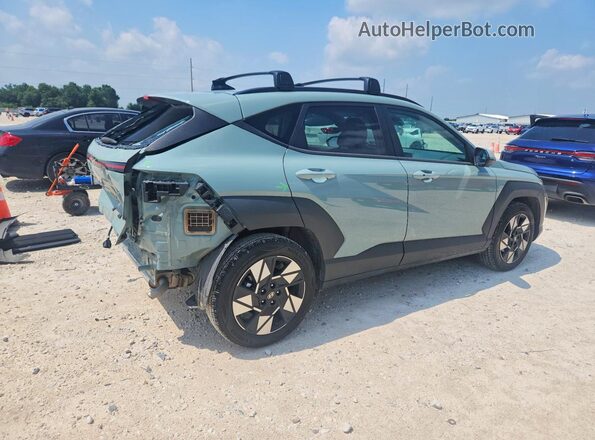 KM8HB3AB3SU213904 2025 HYUNDAI KONA Turquoise Задня права чверть