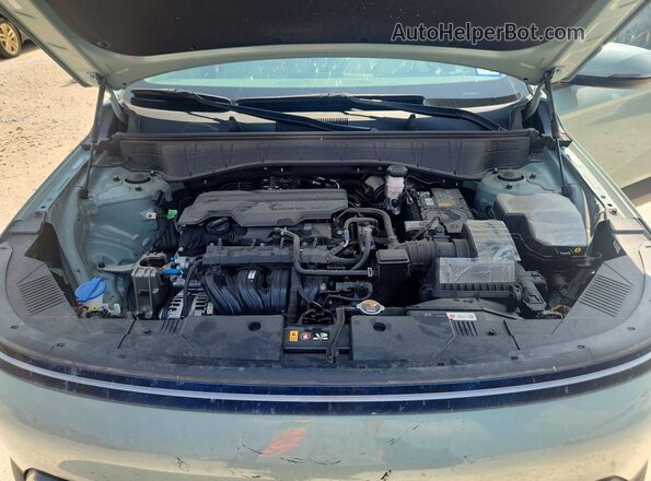 KM8HB3AB3SU213904 2025 HYUNDAI KONA Turquoise Вид підкапотного простору