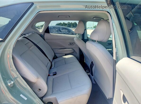 KM8HB3AB3SU213904 2025 HYUNDAI KONA Turquoise Вид задньої частини салону