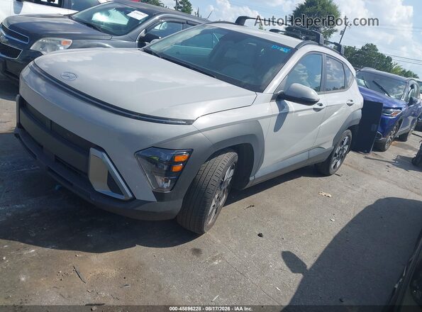 KM8HB3AB4RU102658 2024 HYUNDAI KONA Gray Vista tres cuartos delantera izquierda