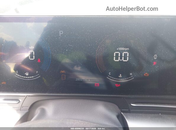 KM8HB3AB4RU102658 2024 HYUNDAI KONA Gray Vista de los asientos traseros