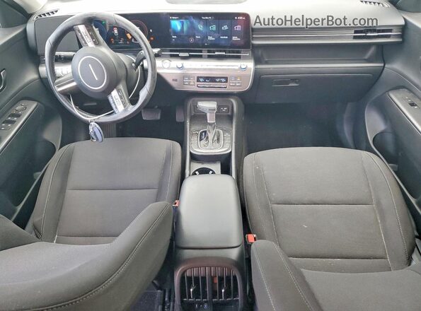 KM8HB3AB4RU143436 2024 HYUNDAI KONA Gray Вид панелі приладів