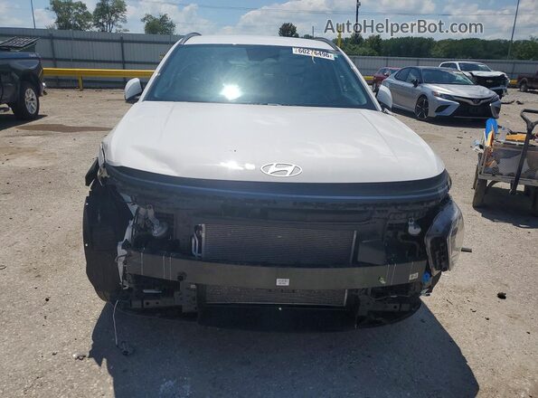 KM8HB3AB4SU211692 2025 HYUNDAI KONA White Դիմացի տեսք