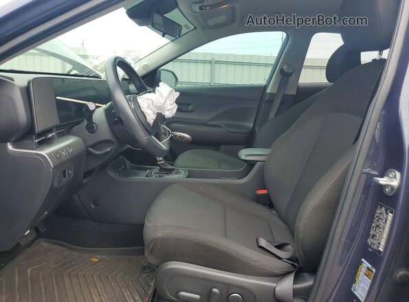 KM8HB3AB5RU115631 2024 HYUNDAI KONA Blue Widok wnętrza z przodu