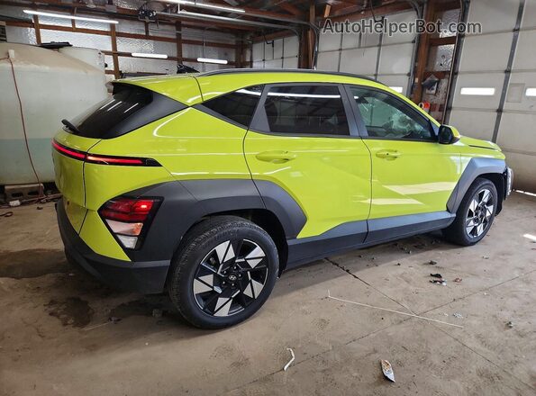 KM8HB3AB6RU134236 2024 HYUNDAI KONA Green Trasero derecho