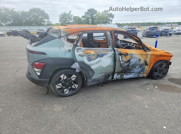 KM8HB3AB6SU231135 2025 HYUNDAI KONA Green Trasero derecho