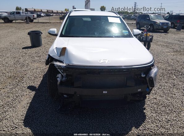 KM8HB3AB6SU334572 2025 HYUNDAI KONA White Front view