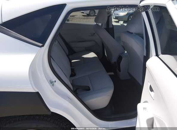 KM8HB3AB6SU334572 2025 HYUNDAI KONA White VIN sticker view