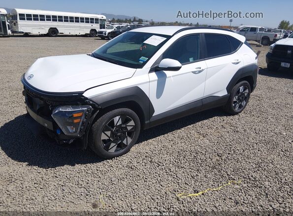 KM8HB3AB6SU334572 2025 HYUNDAI KONA White Front left