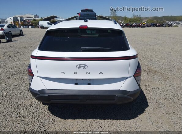 KM8HB3AB6SU334572 2025 HYUNDAI KONA White 