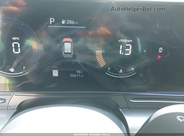 KM8HB3AB7RU066416 2024 HYUNDAI KONA Teal Հետևի նստատեղերի տեսք