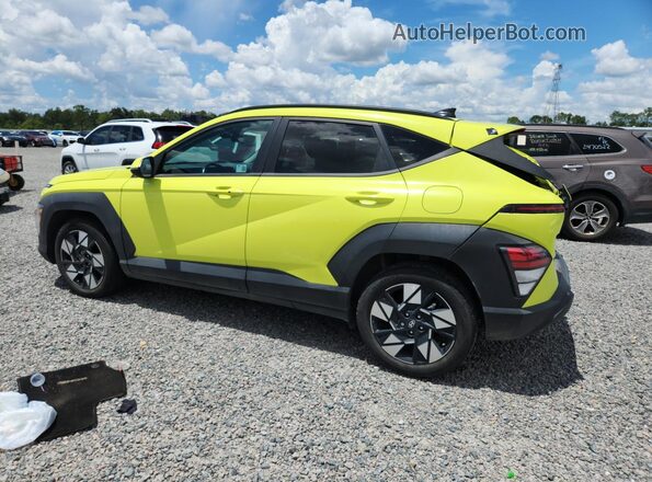 KM8HB3AB7RU104145 2024 HYUNDAI KONA Желтый Задняя левая четверть