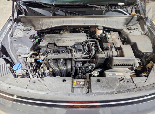 KM8HB3AB8SU321063 2025 HYUNDAI KONA Gray Widok wnętrza z tyłu