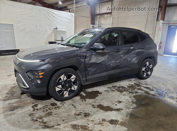 KM8HB3AB8SU321063 2025 HYUNDAI KONA Gray Widok wnętrza 360 stopni