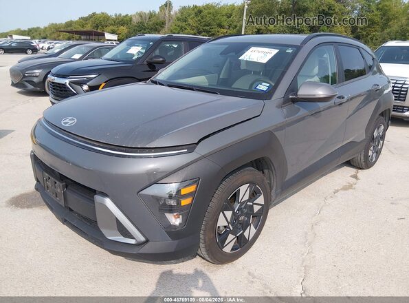 KM8HB3AB8SU339952 2025 HYUNDAI KONA Gray Przód lewy