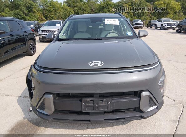 KM8HB3AB8SU339952 2025 HYUNDAI KONA Gray Widok zestawu wskaźników